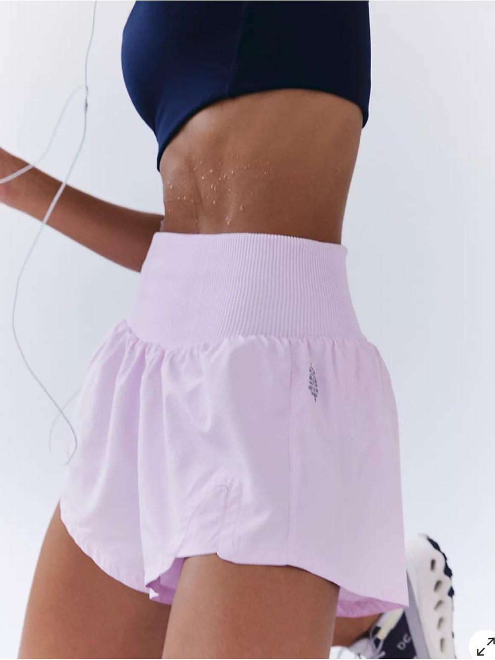Free People New Carpe Diem Shorts in Powder Pink